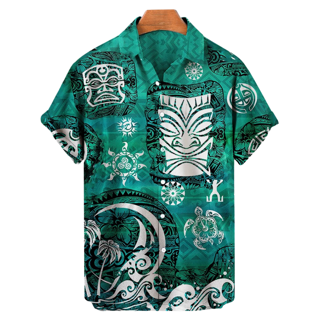 Kortærmet skjorte - Aloha